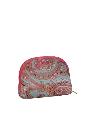 ETRO | Kosmetiktasche - Beauty Case (54 Türkis / Rot) | 